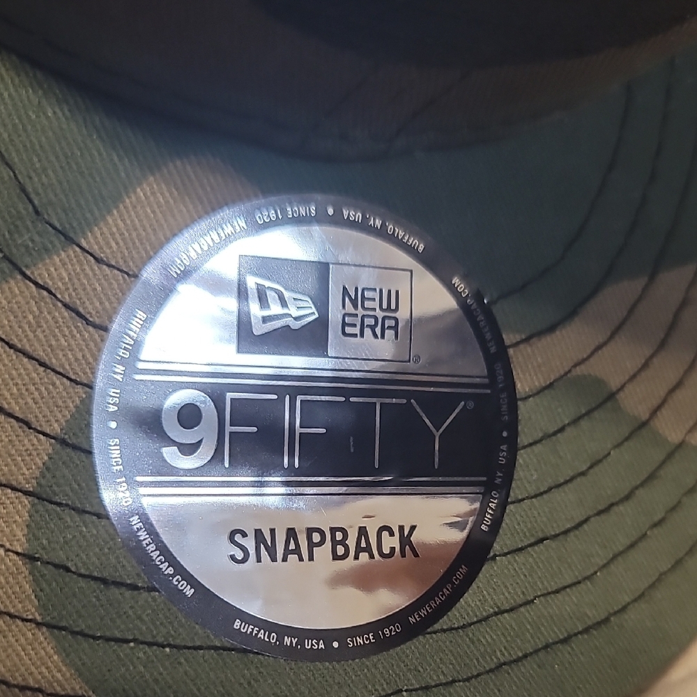 New Era CAMO Snapback NBW FAST SHIPPER - Picture 7 of 7
